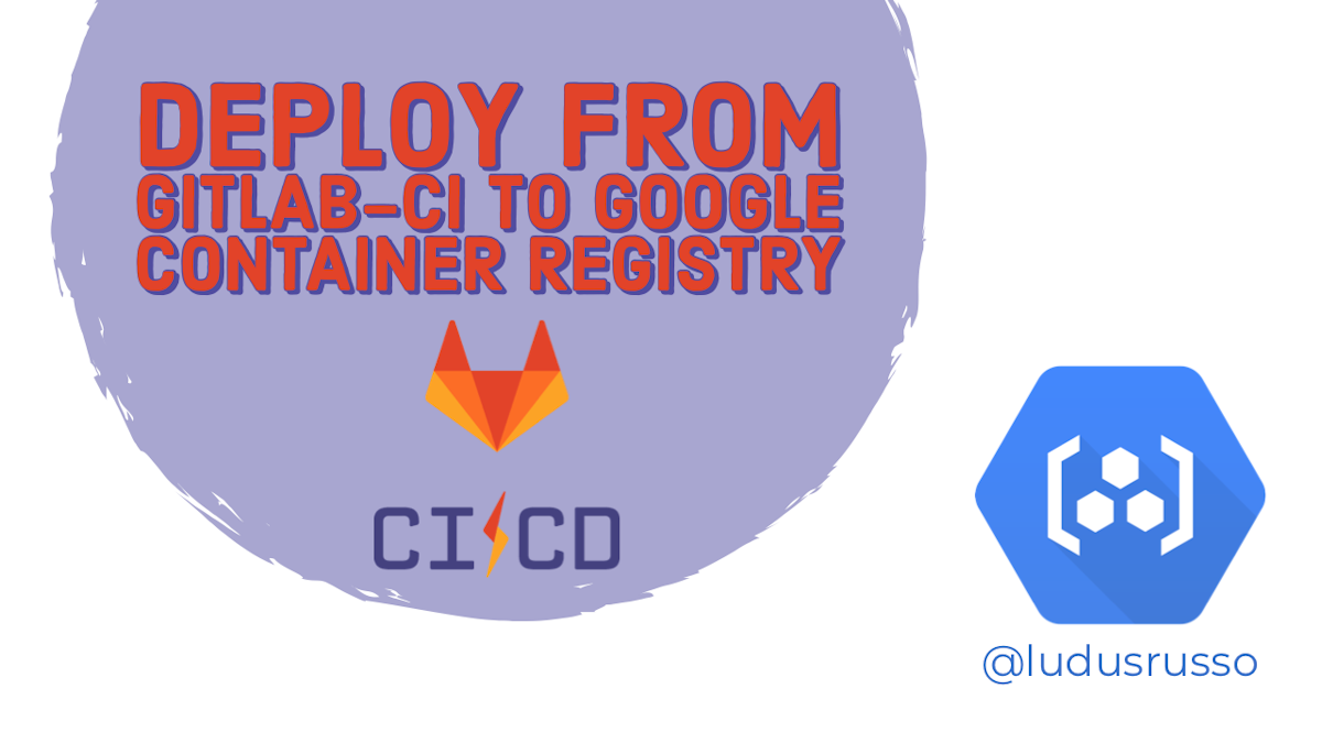 Deploy from Gitlab-CI to Google Container Registry